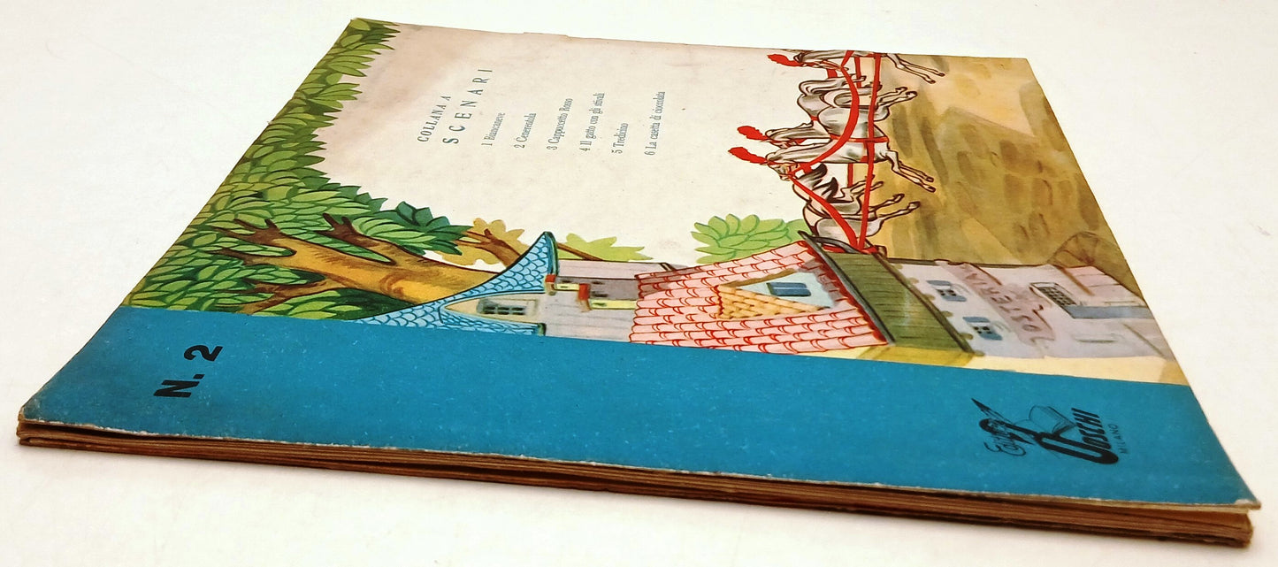 Cenerentola - Boschi Collana Scenari 2 - anni '50 - illustrato scenari- RVSa1006