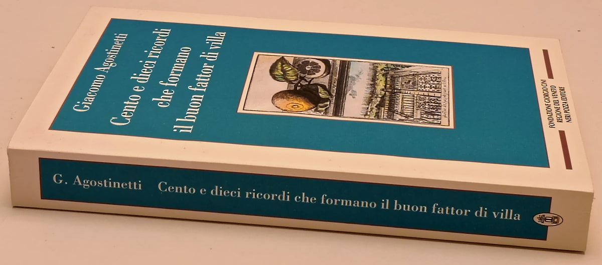 Cento e dieci ricordi formano buon fattor villa- Agostinetti- Neri Pozza- ZFS300