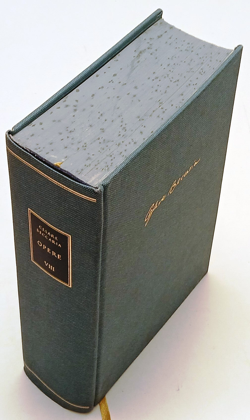 Opere volume VII Atti di Governo - Cesare Beccaria - Medio Banca- 1993-  ZFS220
