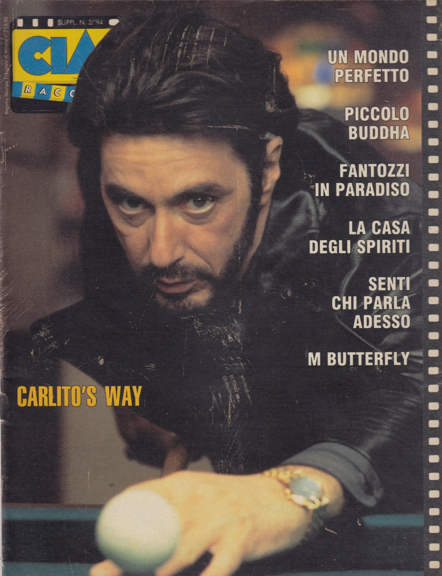 Ciak Racconta supplemento alla rivista Film - 1992/1994 - Scegli il numero - V26