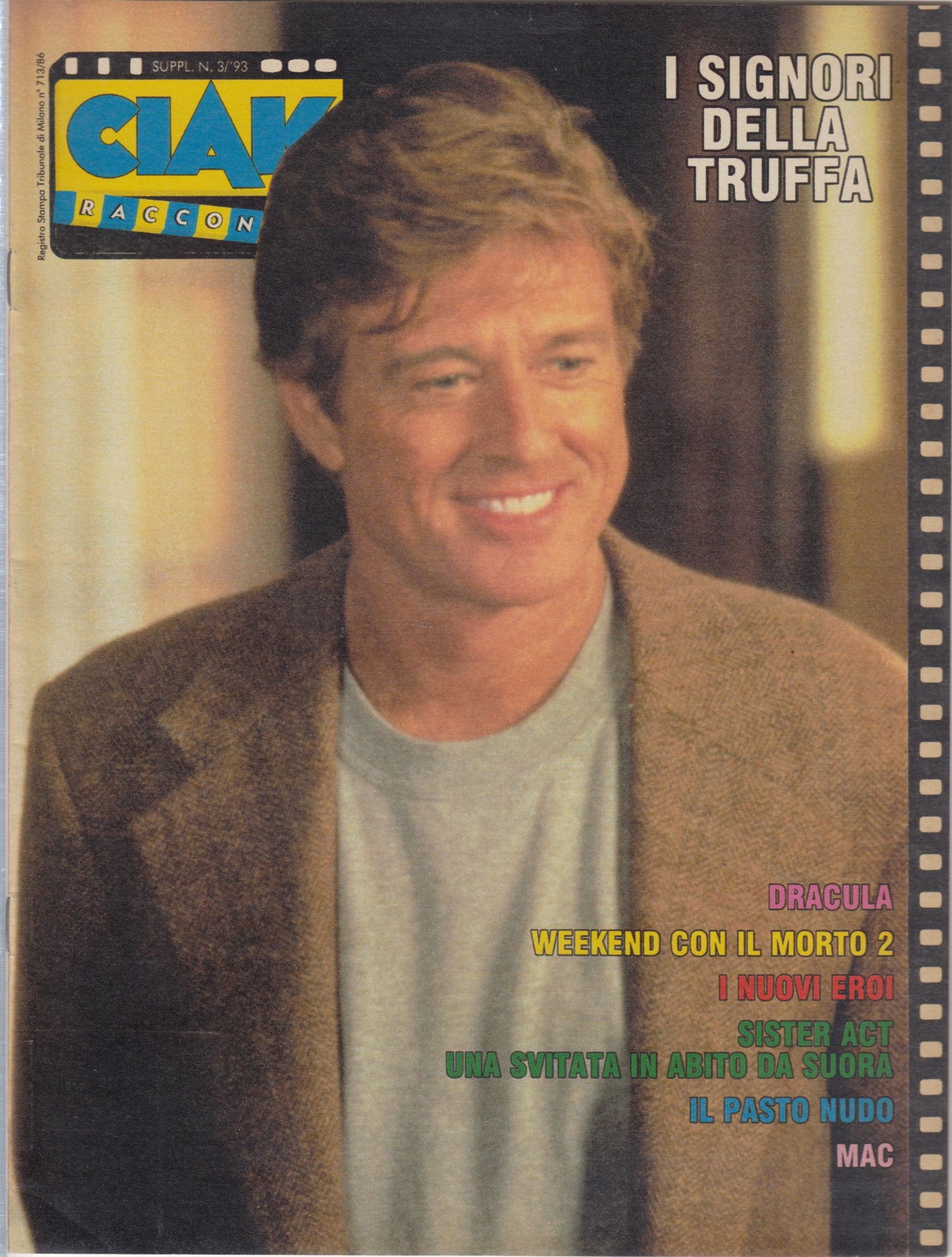 Ciak Racconta supplemento alla rivista Film - 1992/1994 - Scegli il numero - V26