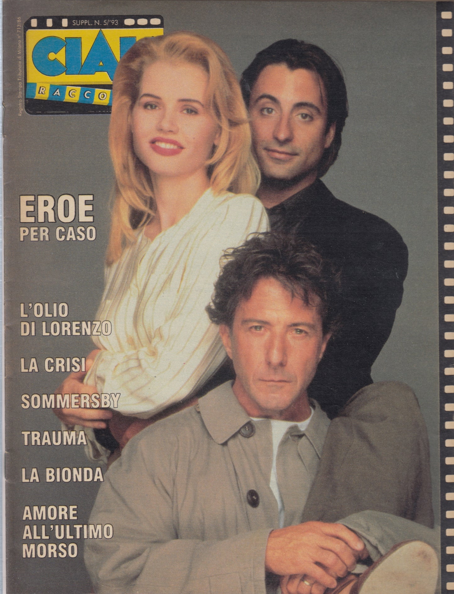 Ciak Racconta supplemento alla rivista Film - 1992/1994 - Scegli il numero - V26