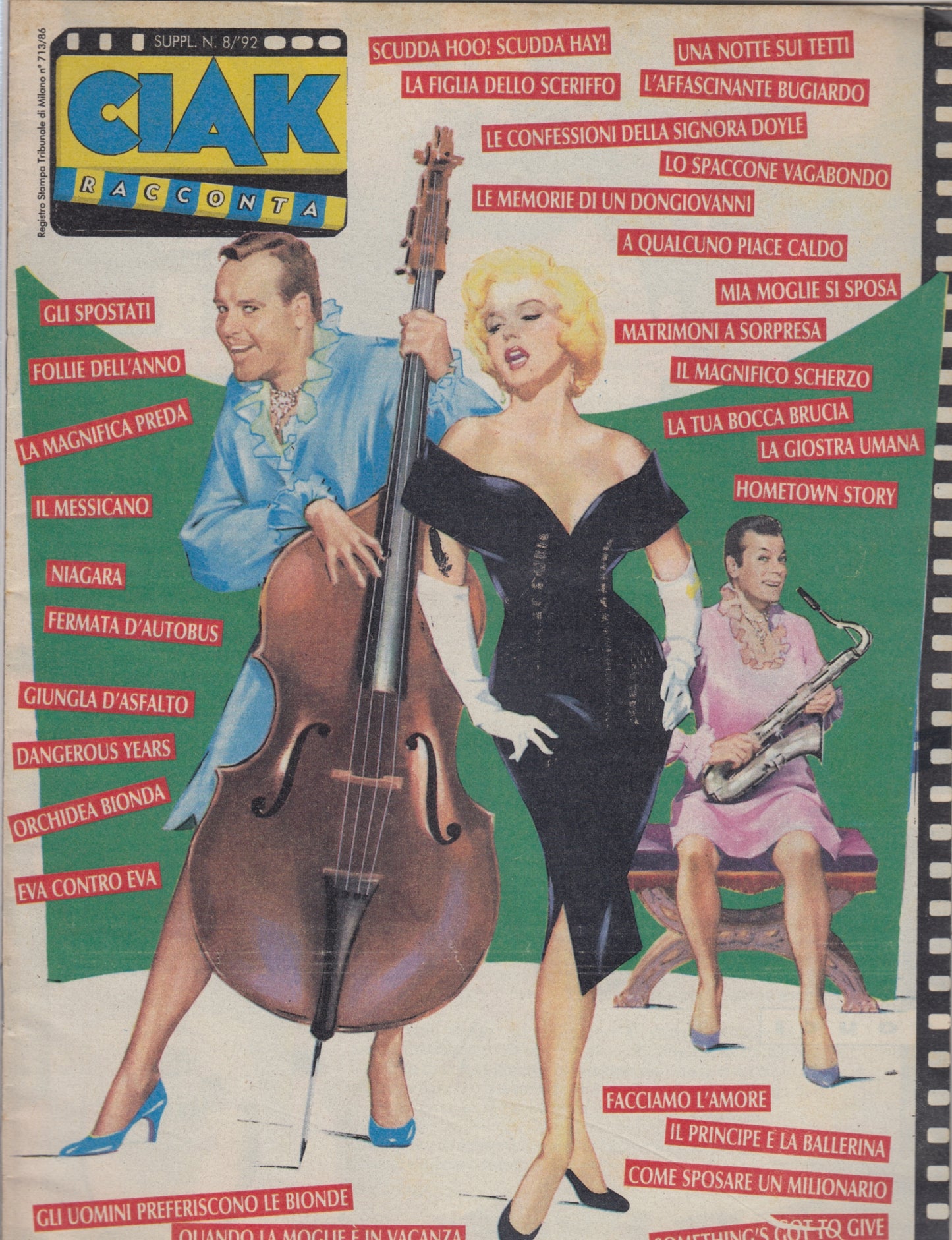 Ciak Racconta supplemento alla rivista Film - 1992/1994 - Scegli il numero - V26