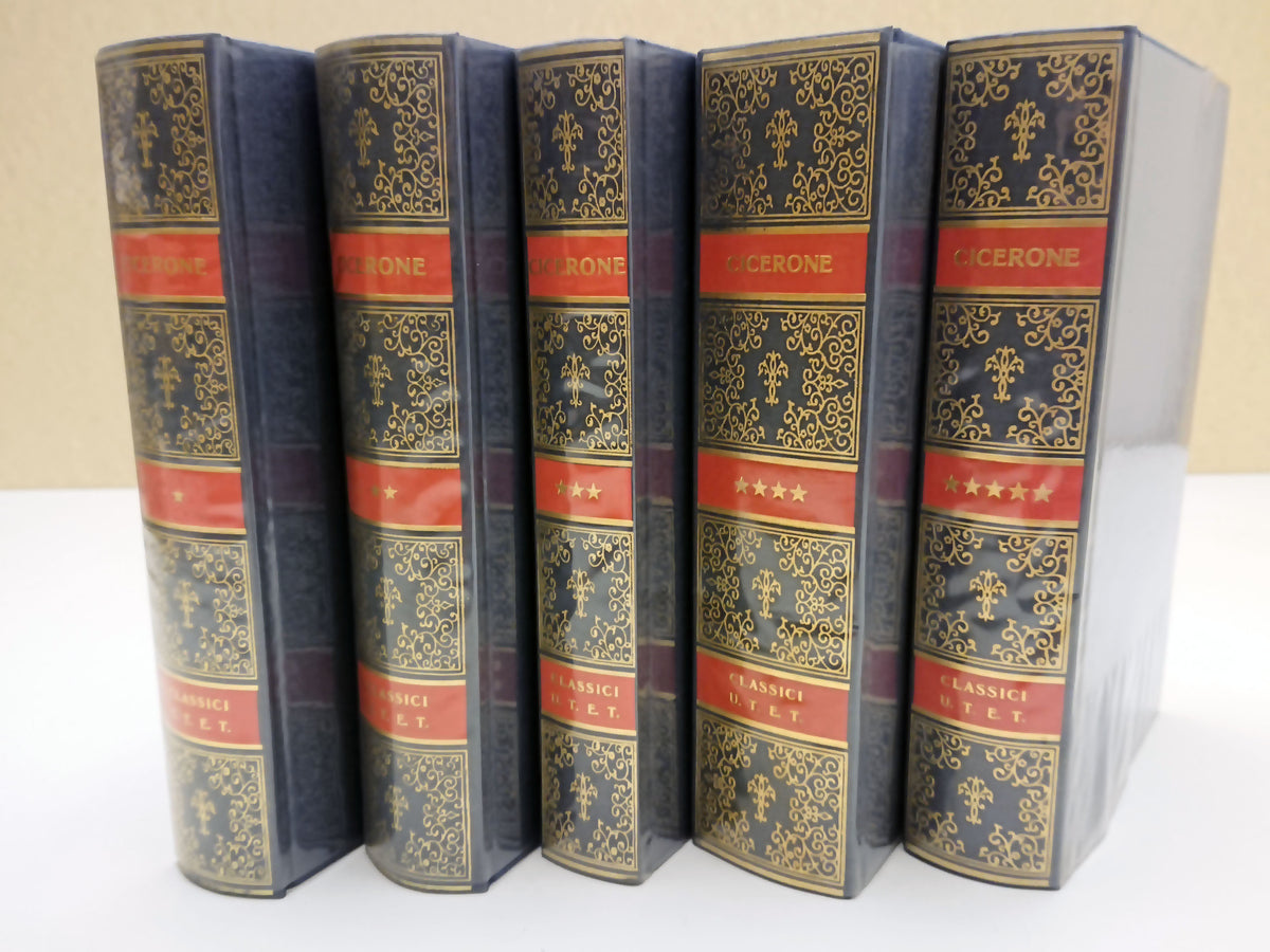 Epistole (5 volumi) - Cicerone - UTET Classici Latini - 1a ed. - XFS