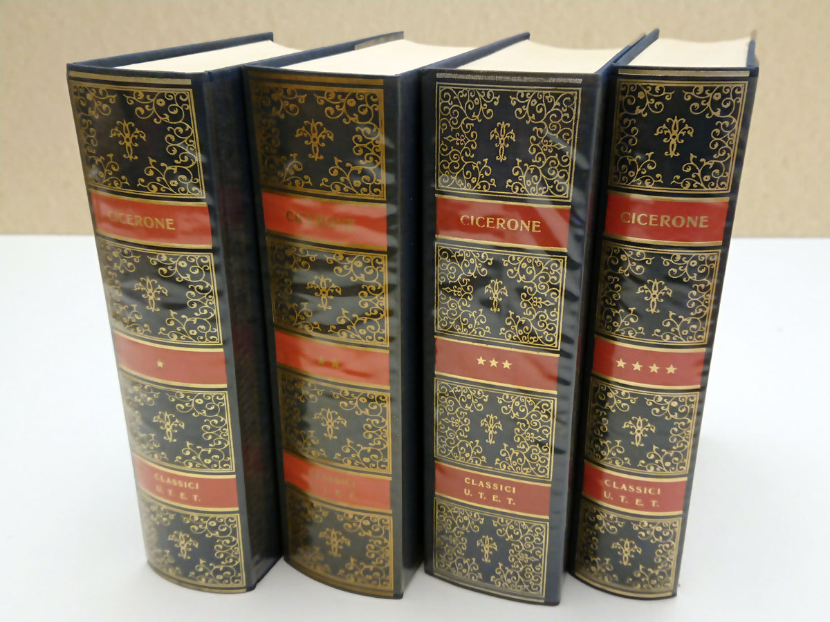 Le orazioni (4 volumi) - Cicerone - UTET Classici Latini - XFS