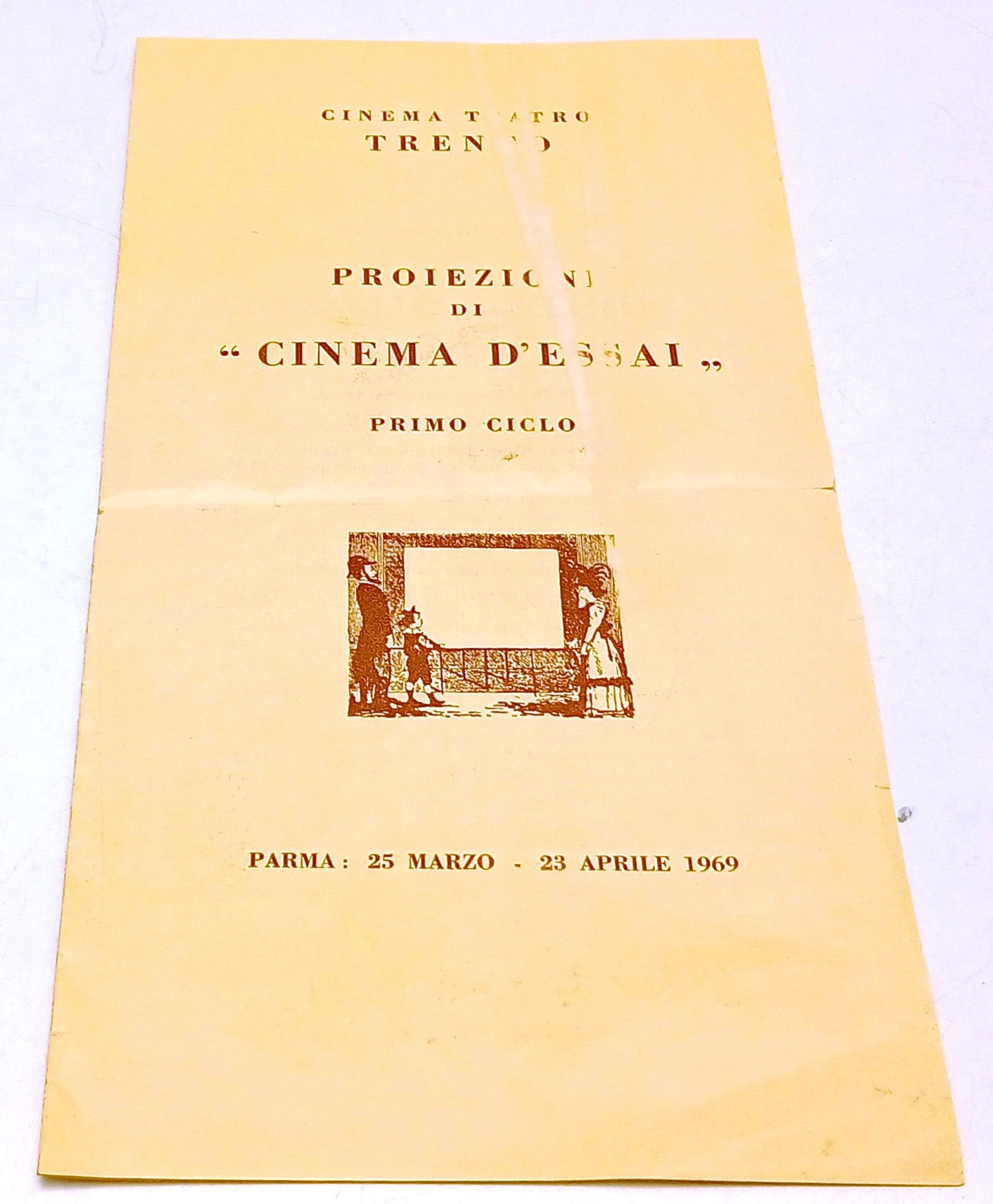 CV- Nostra Signora dei Turchi Carmelo Bene - Cinema Trento Parma 1969 - RVSa985