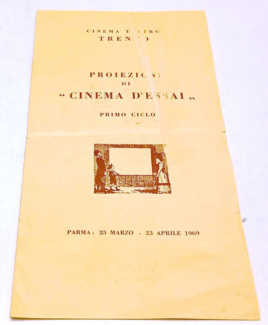 CV- Nostra Signora dei Turchi Carmelo Bene - Cinema Trento Parma 1969 - RVSa985