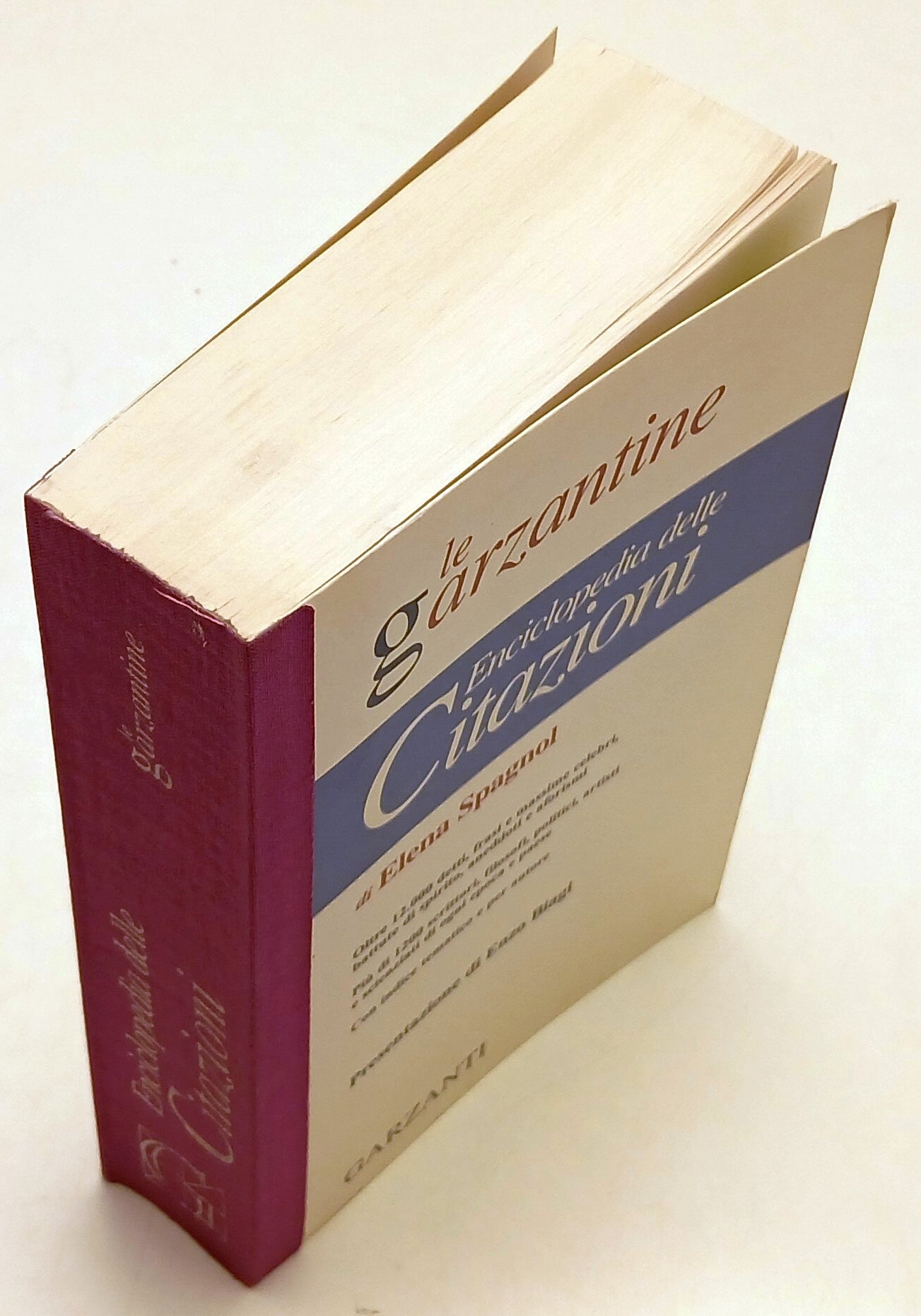 Enciclopedia delle citazioni - Spagnol - Garzanti Le garzantine - 1a ed.- ZFS132
