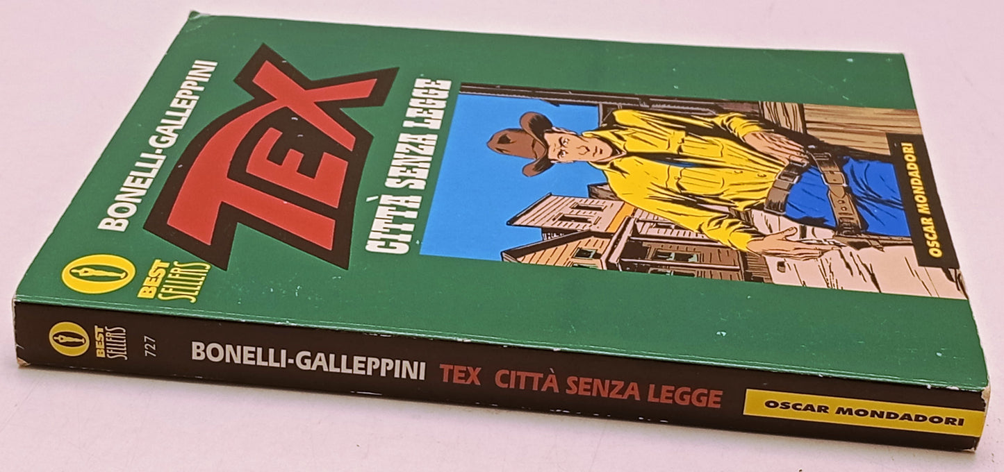 Tex Citta' senza legge - Bonelli Galleppini - Modadori Oscar Best Sellers - H26