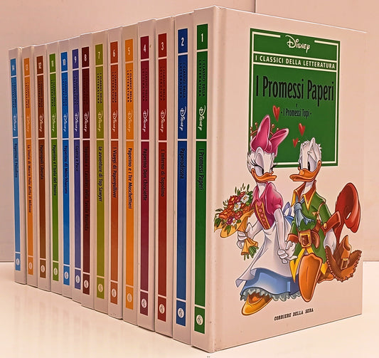 I Classici della Letteratura 1/30 completa - Walt Disney - Corriere Sera - M26
