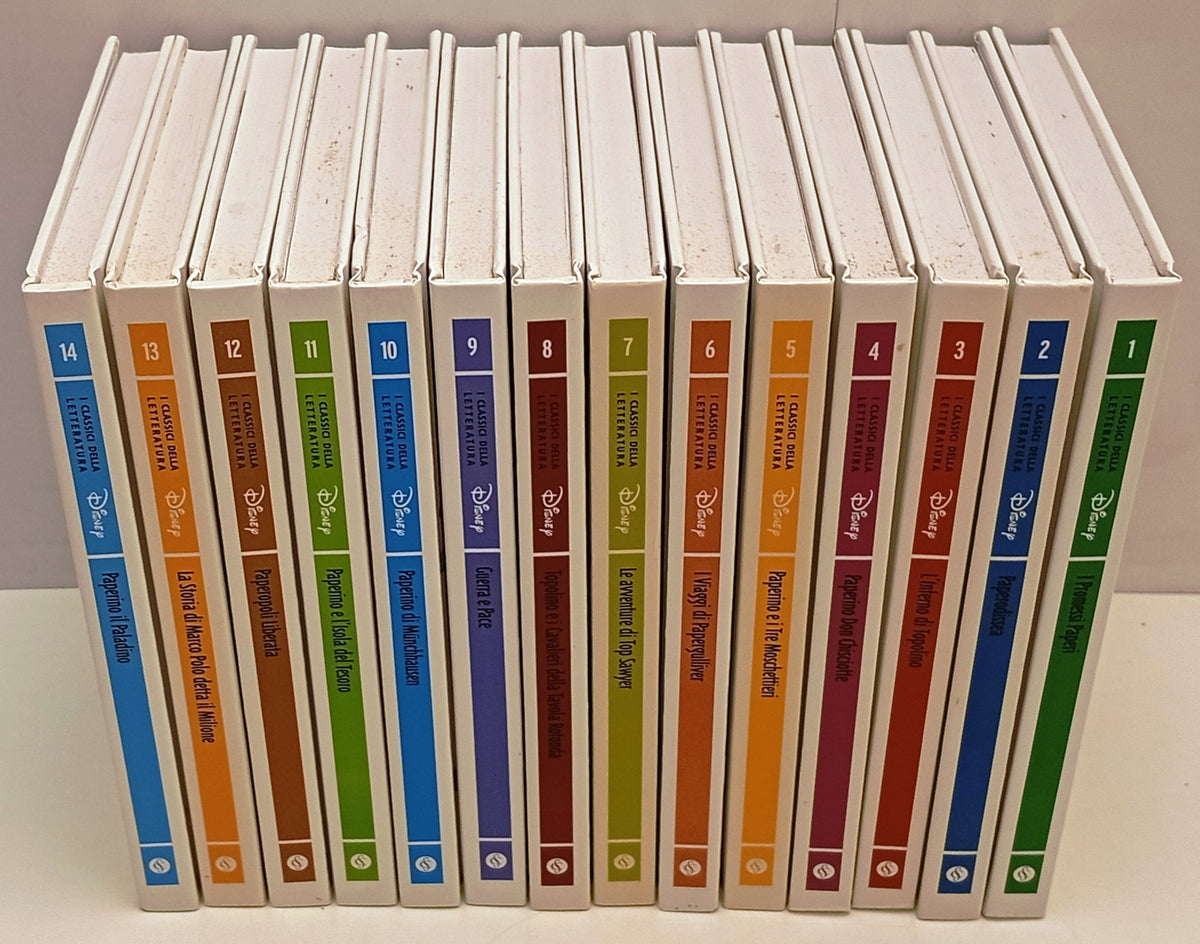 I Classici della Letteratura 1/30 completa - Walt Disney - Corriere Sera - M26
