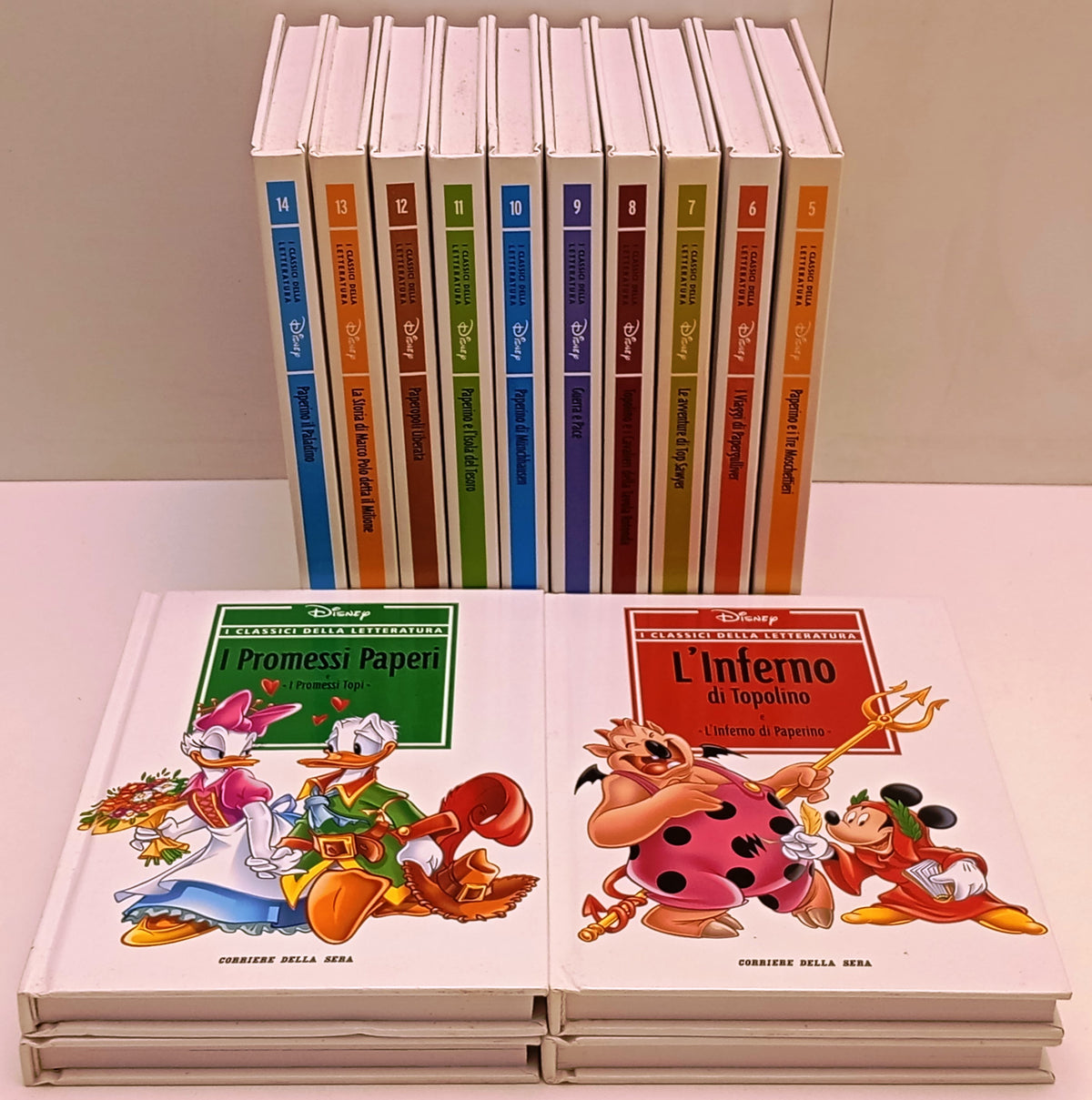 I Classici della Letteratura 1/30 completa - Walt Disney - Corriere Sera - M26