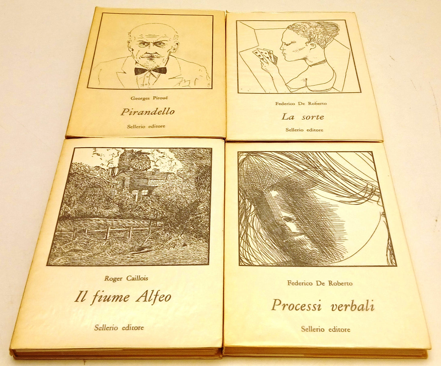 Cofanetto 12 volumi- Sciascia Verga - Omaggio Cassa Risparmio Sicilia- Sellerio- XFS