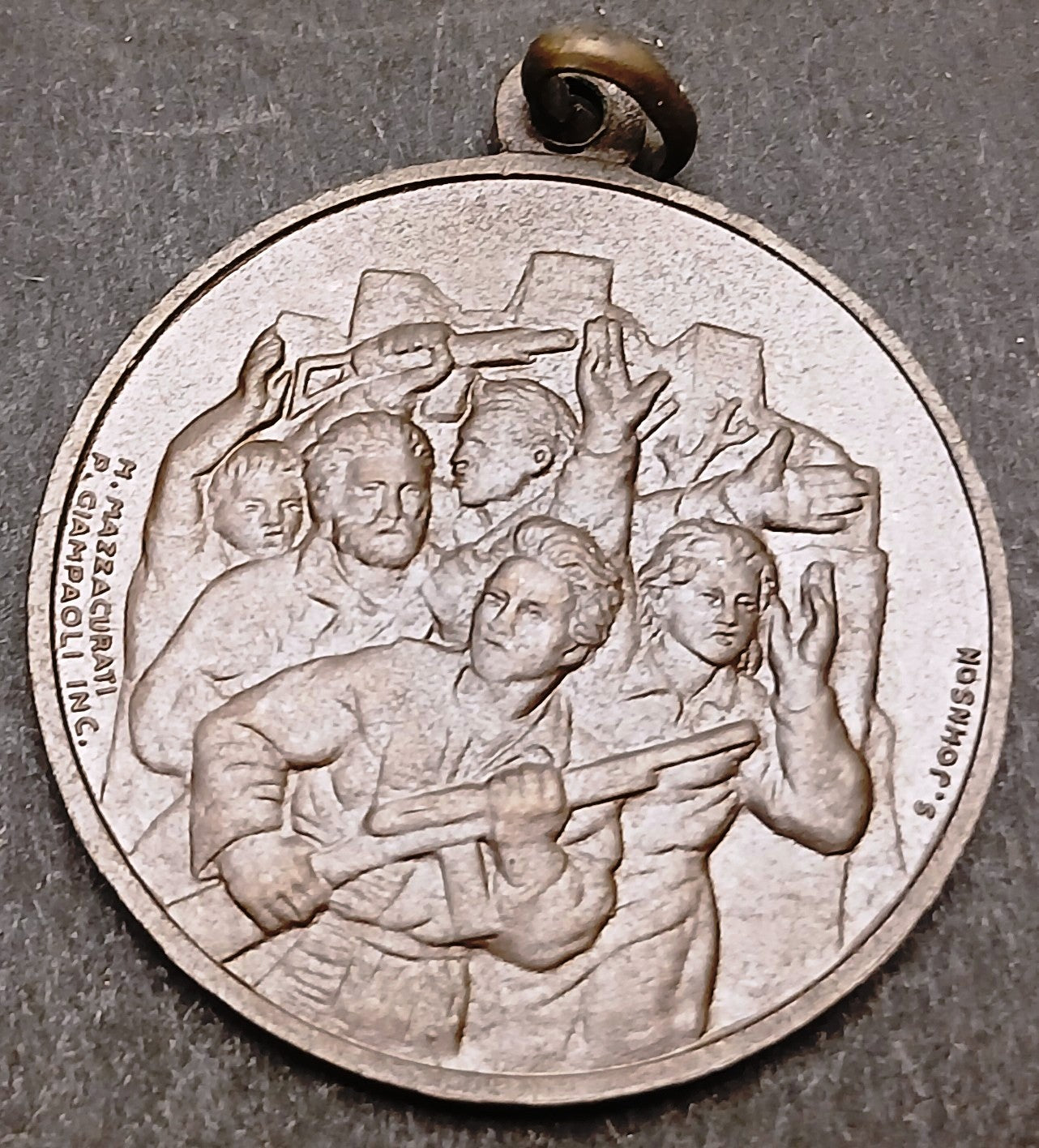 CB- Medaglia Comitato Celebrazioni XX Resistenza 1945-1965 Johnson - GTTS244