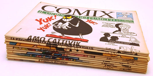 Rivista Comix 13 numeri Il giornale dei fumetti 1992 - offerta - YFSXXX