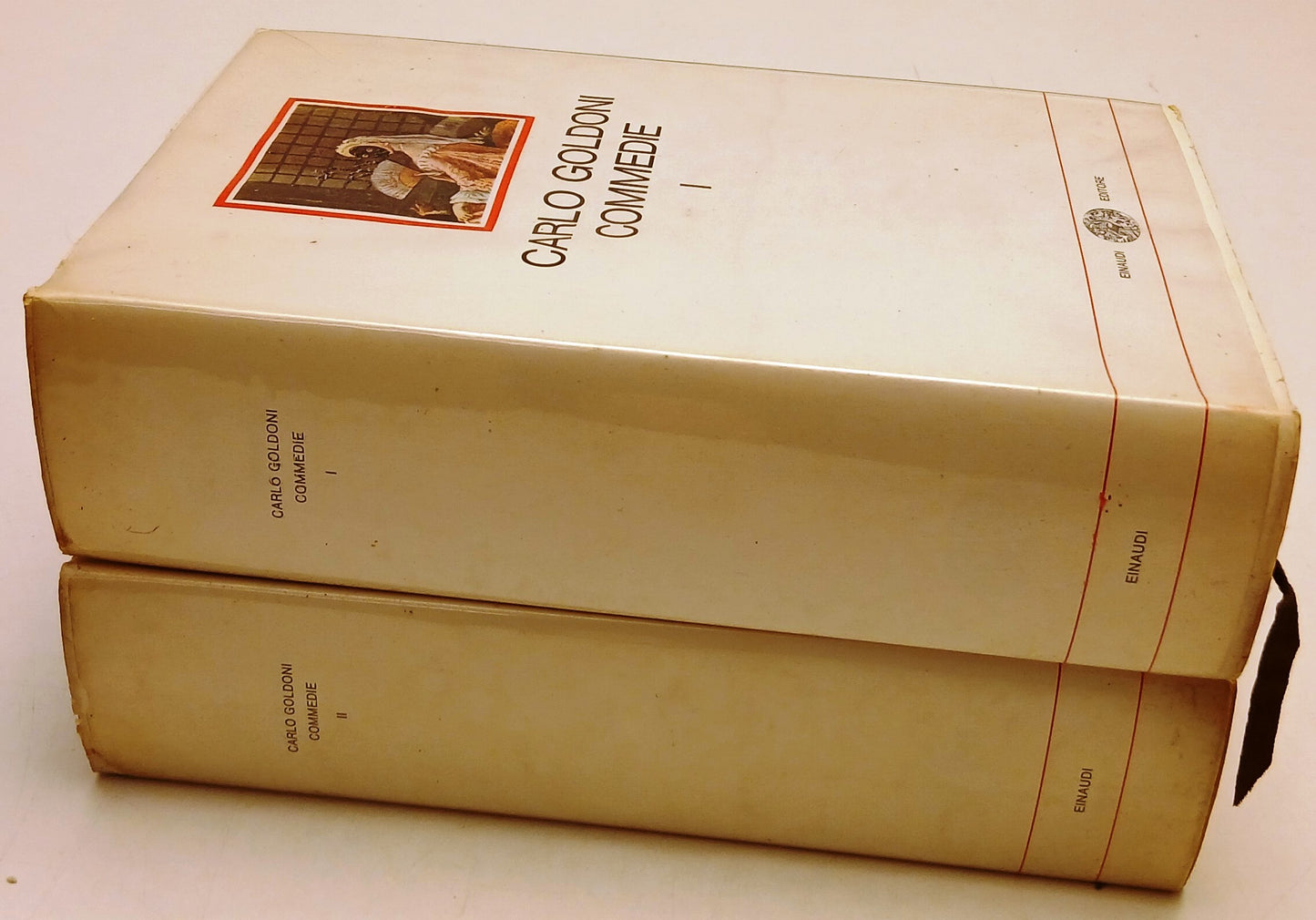 Commedie 2 volumi - Carlo Goldoni - Einaudi I Millenni - 1a ed. - cofanetto- XFS
