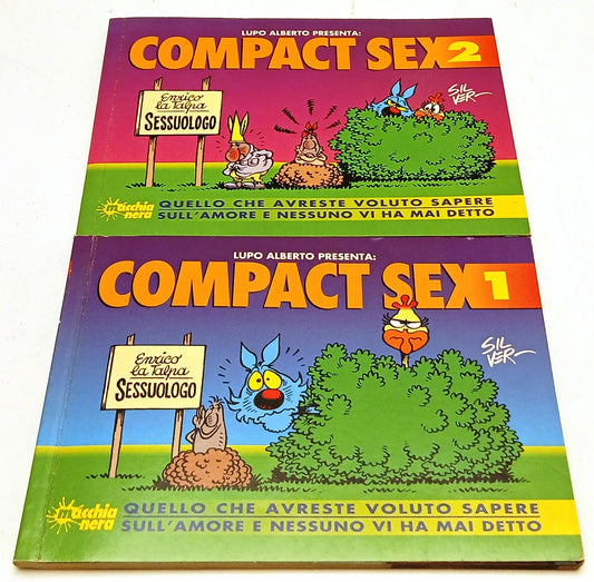 Lupo Alberto presenta Compact Sex 1/2 - Silver - Macchia Nera - 1994 - RVSz147