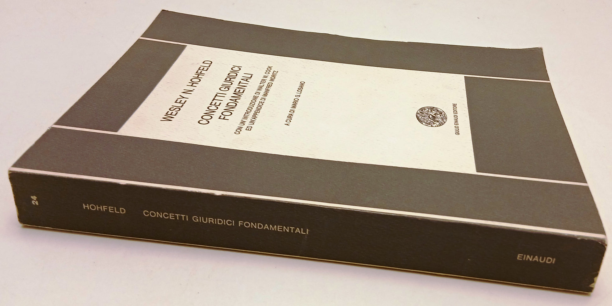 Concetti giuridici fondamentali - Hohfeld - Einaudi Nuova biblioteca scientifica