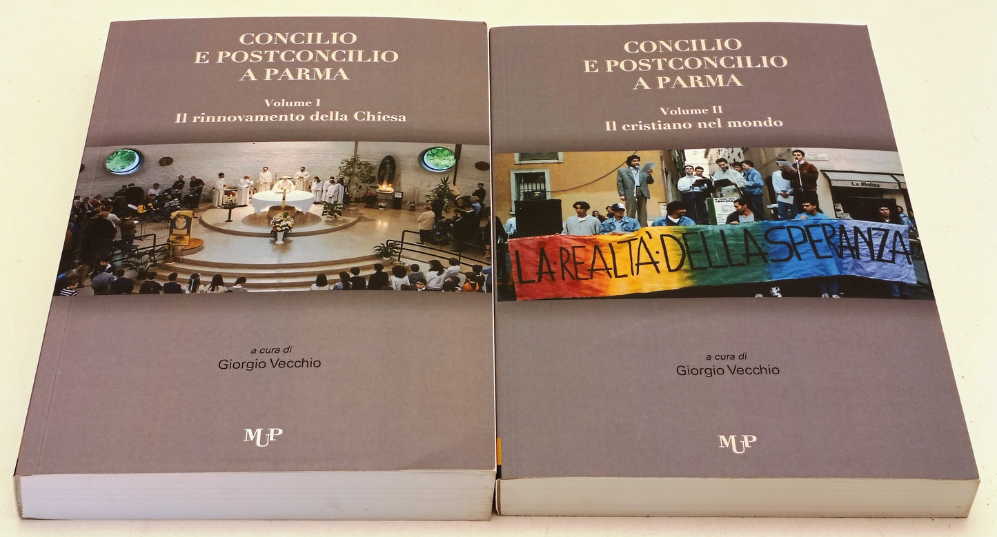 Concilio e postconcilio a Parma 2 volumi - Giorgio Vecchio - MUP- 1a ed.- YFS172