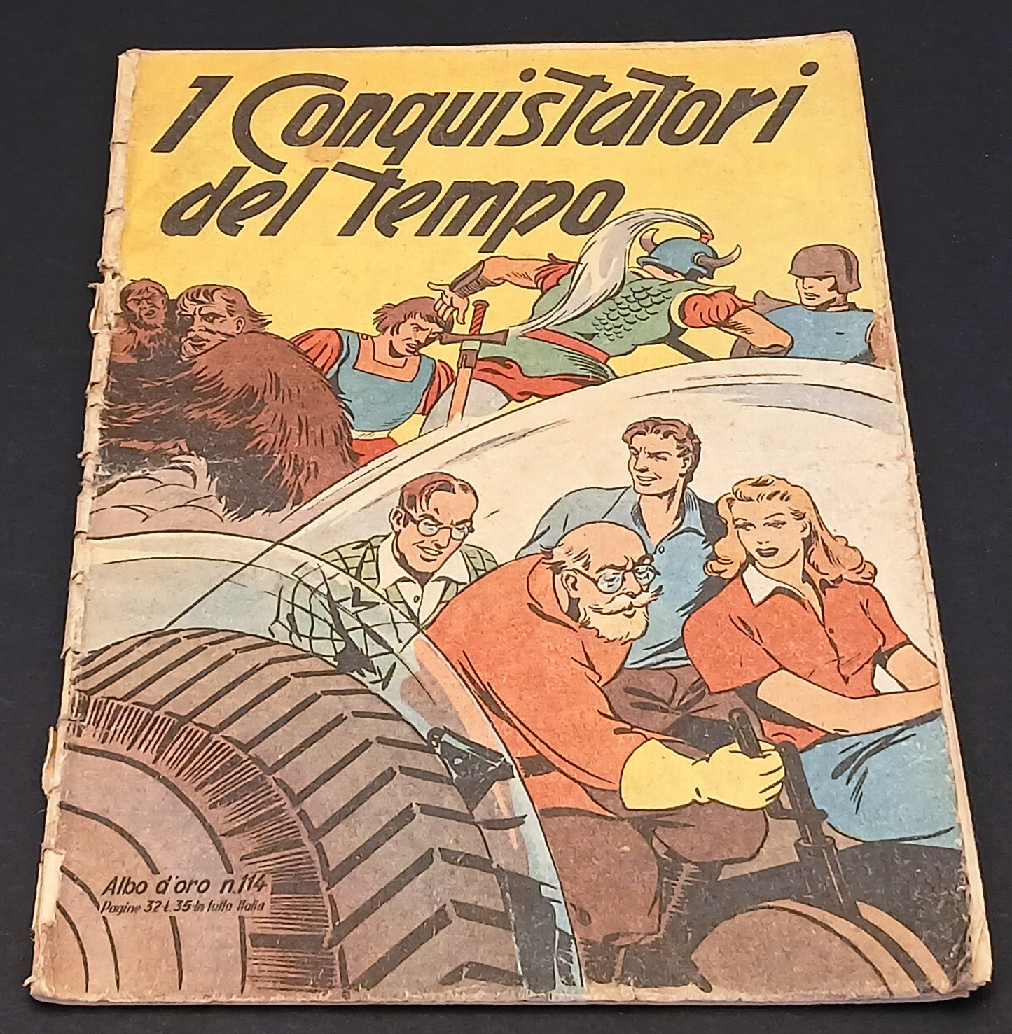 Albo d'oro n.114 I conquistatori del tempo - Mondadori - 1948 - originale - H26