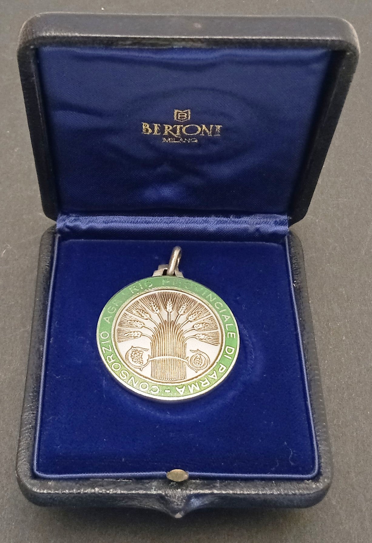 CB- Medaglia Consorzio Agrario Provinciale di Parma 1893-1983 - argento- GTTS261