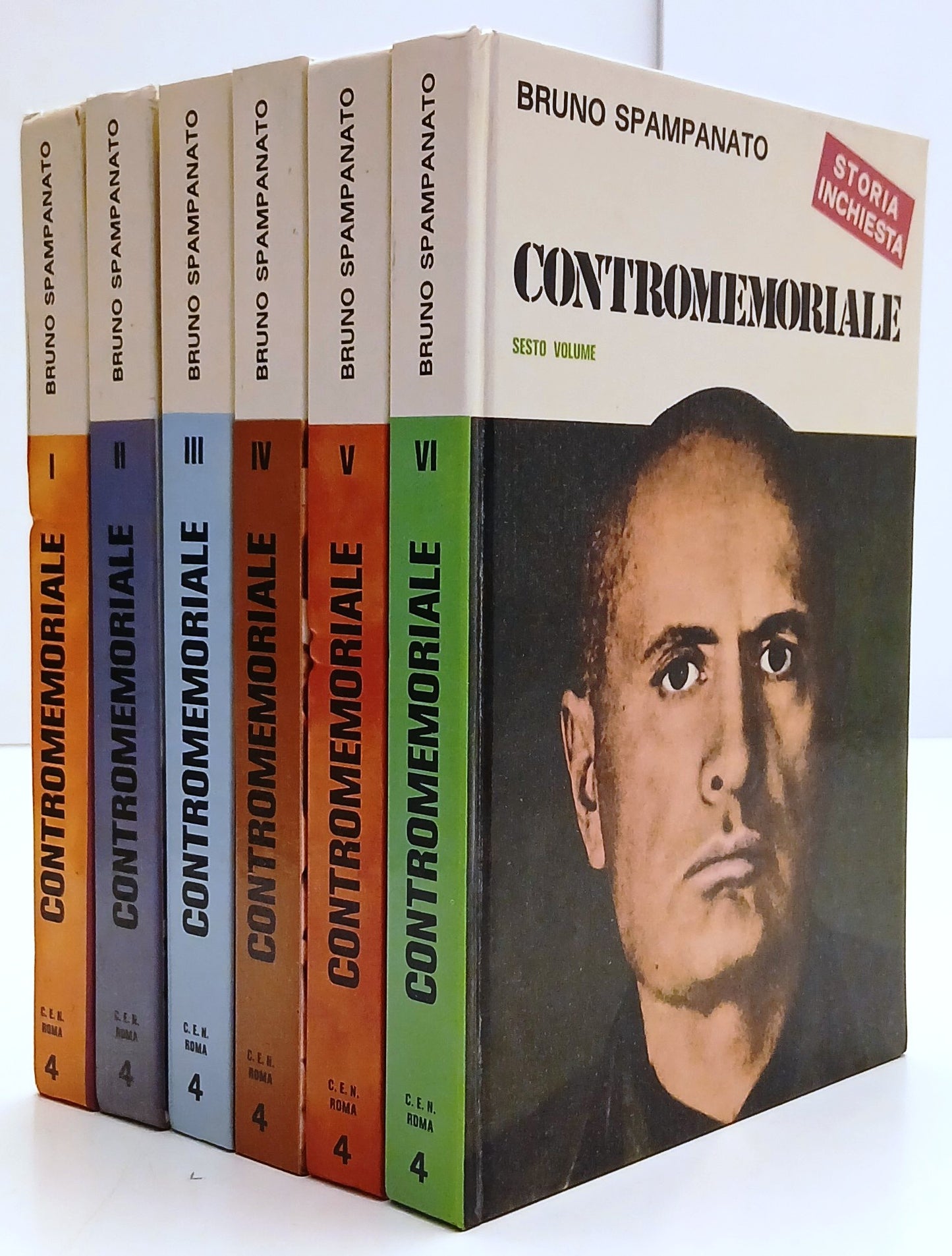 Contromemoriale volumi I/VI - Bruno Spampanato - C.E.N. Storia Inchiesta- ZFS121