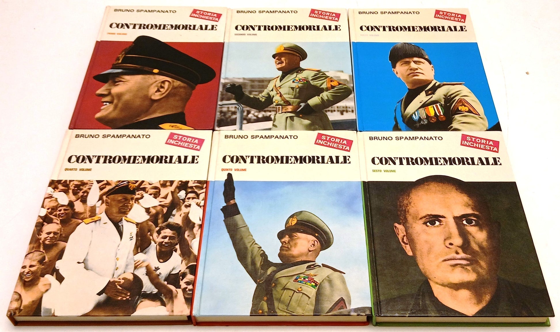 Contromemoriale volumi I/VI - Bruno Spampanato - C.E.N. Storia Inchiesta- ZFS121