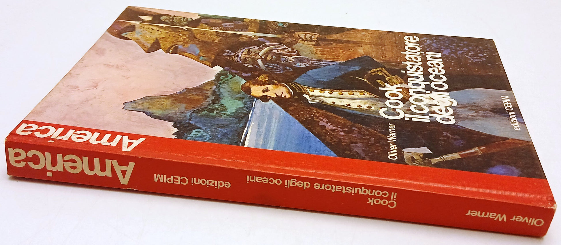 Cook il conquistatore degli oceani- Warner- Cepim Collana America- 1a ed.-ZFS205
