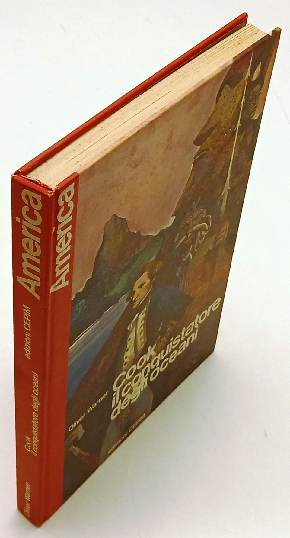 Cook il conquistatore degli oceani- Warner- Cepim Collana America- 1a ed.-ZFS205