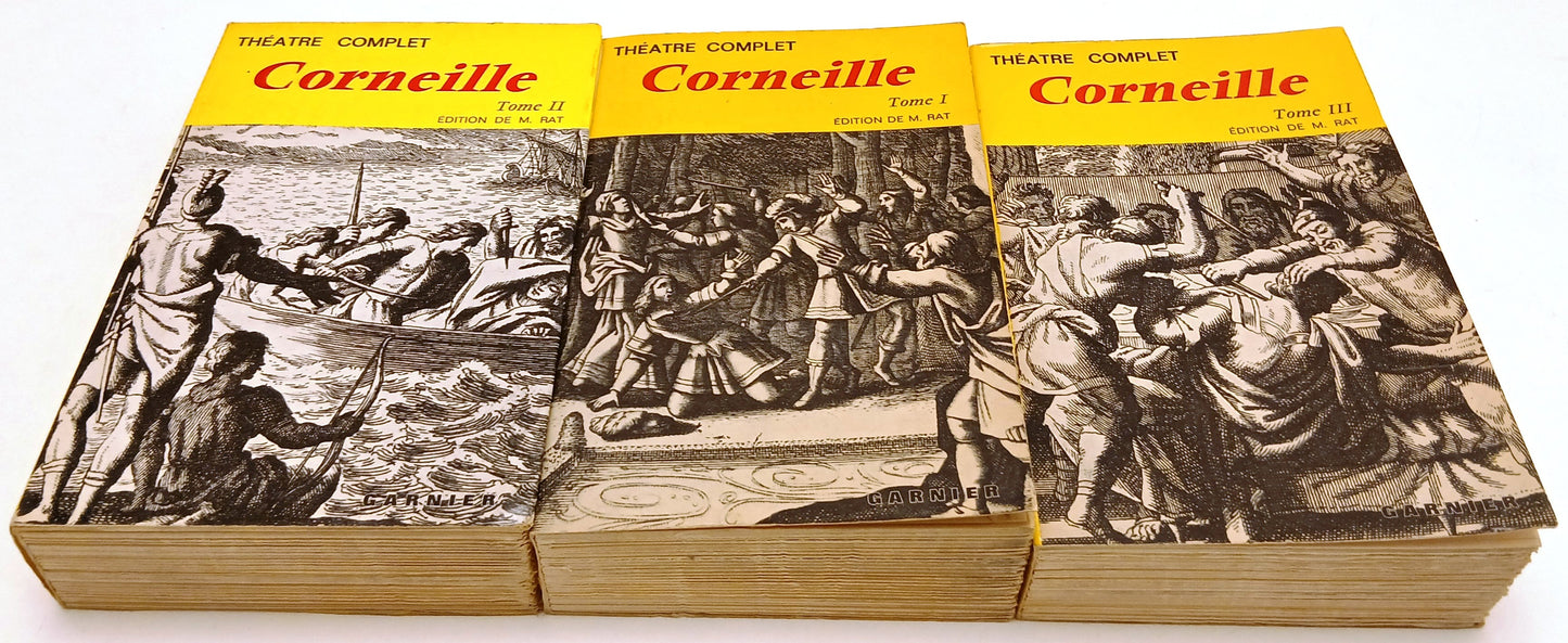 LN- THEATRE COMPLET CORNEILLE TOME I/III FRANCESE - CLASSIQUES GARNIER - ZFS83