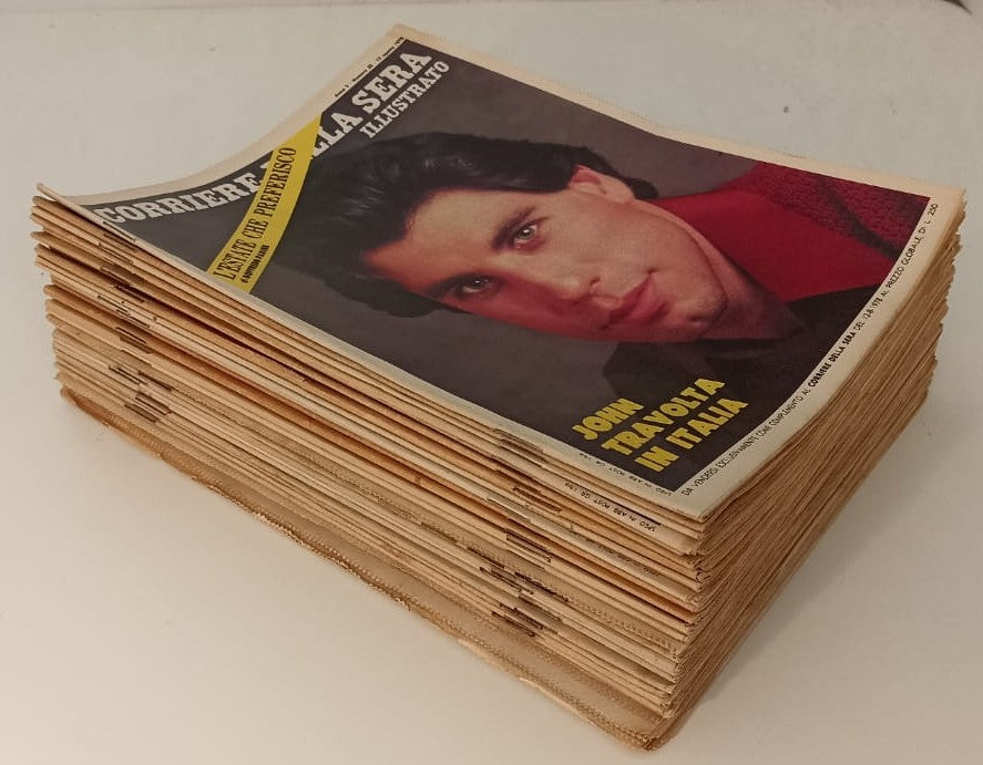LS- CORRIERE DELLA SERA ILLUSTRATO ANNATA 1978 QUASI COMPLETA + 1977 1979-ZDS652
