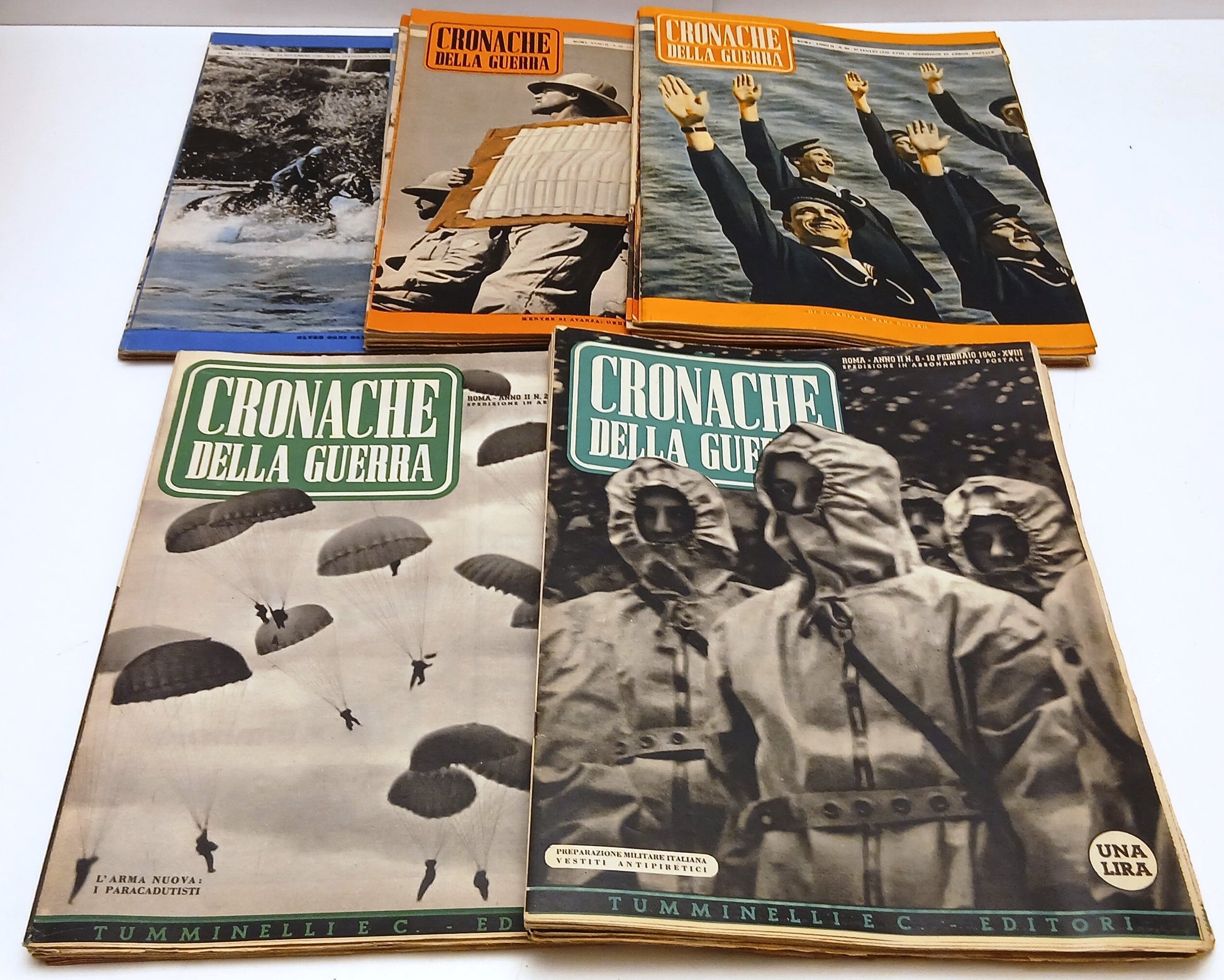 Rivista Cronache della Guerra Anno II 1/52 1940 - YFS222