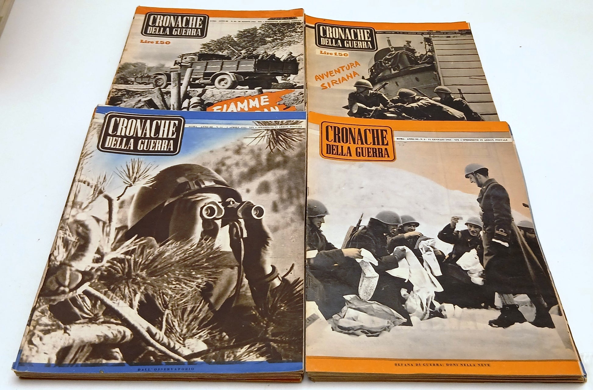 Rivista Cronache della Guerra Anno III 1/52 1941 supplemento Jugoslavia - YFS288