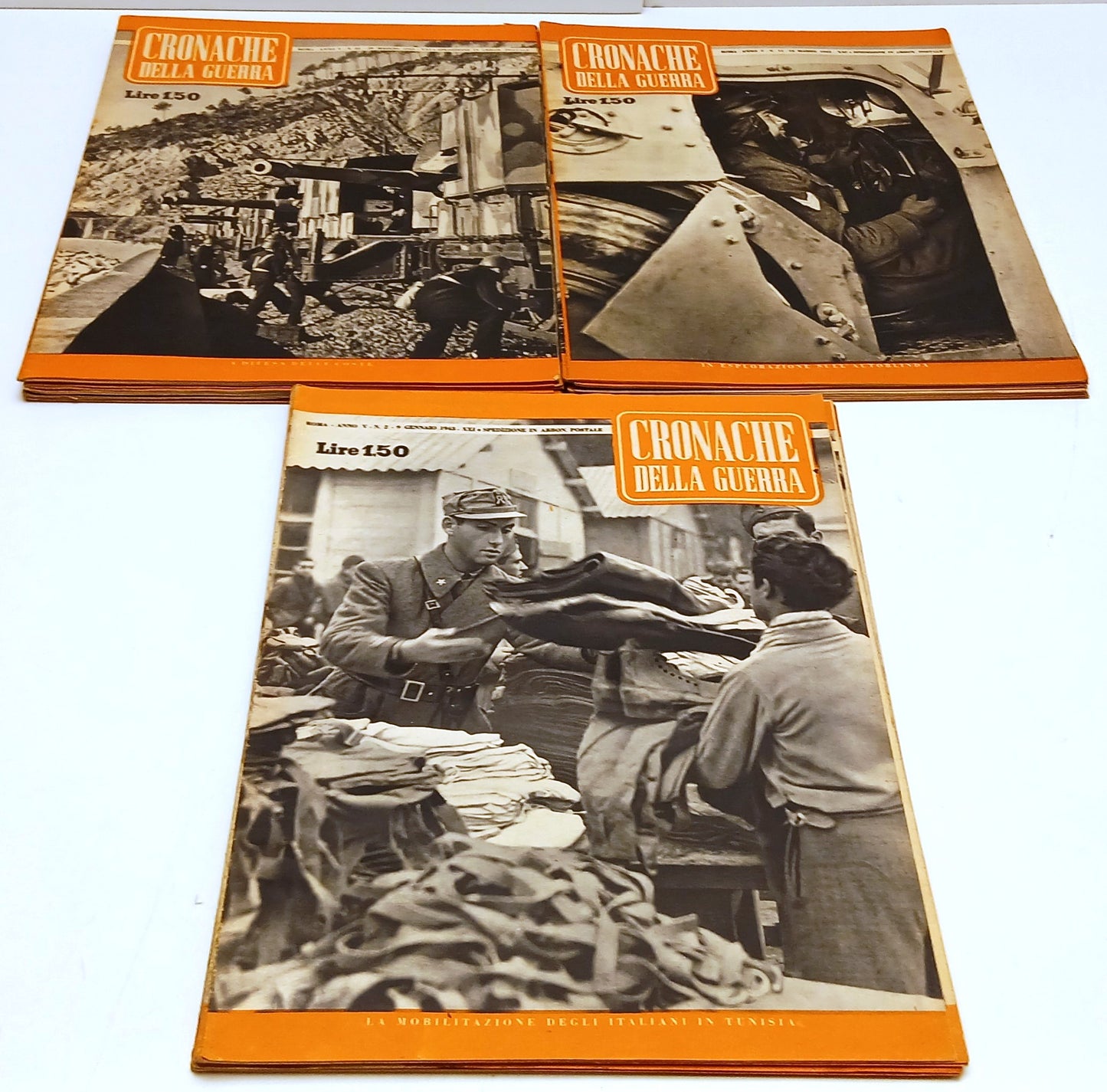 Rivista Cronache della Guerra Anno V 1/34 1943 - YFSXXX