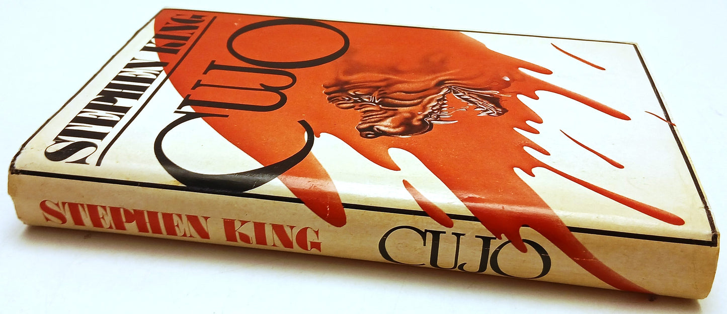 Cujo RARO - Stephen King - CDE - cartonato con sovraccoperta - XFS179