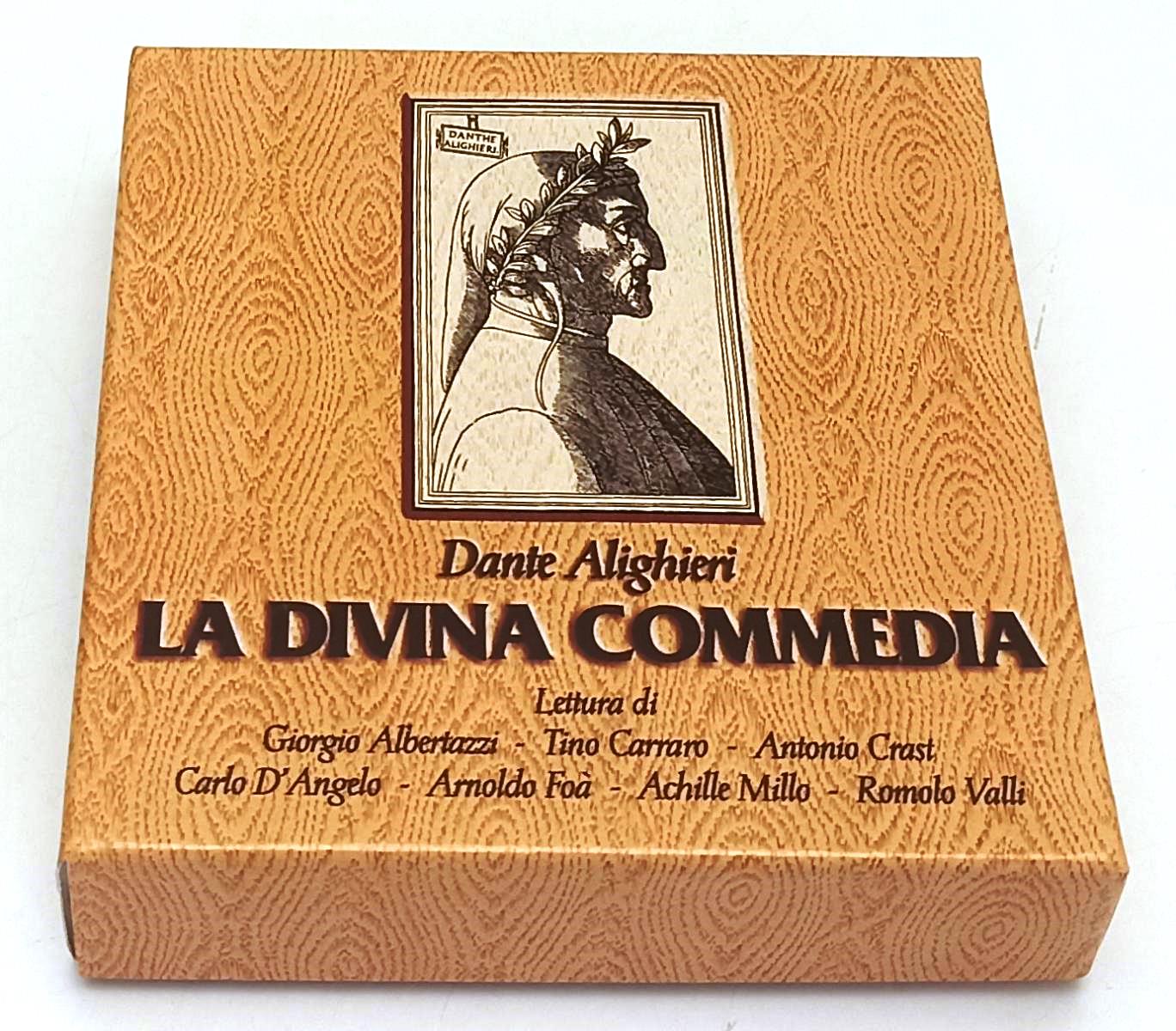 LN- LA DIVINA COMMEDIA 12 CD lettura ALBERTAZZI - DANTE ALIGHIERI - 2006- XFS210