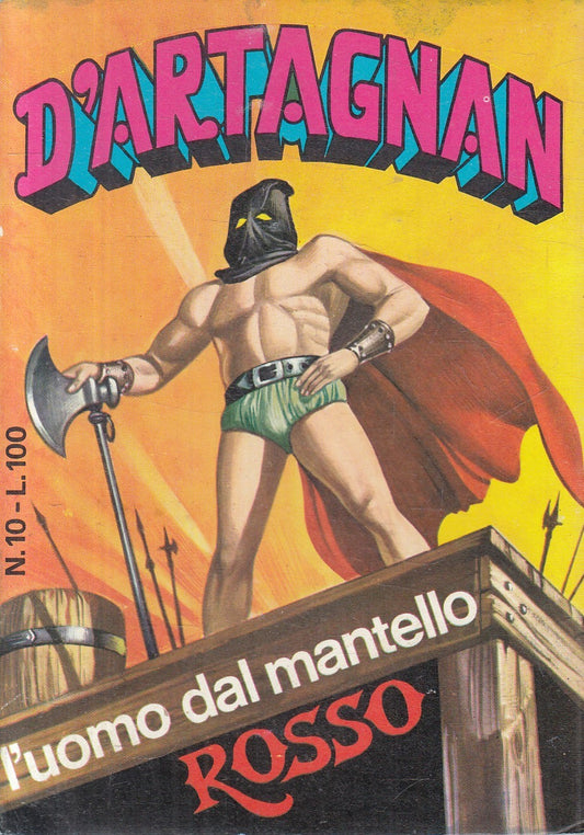D'Artagnan n.10 L'uomo dal mantello rosso - Corno - Tascabile - da resa - A26