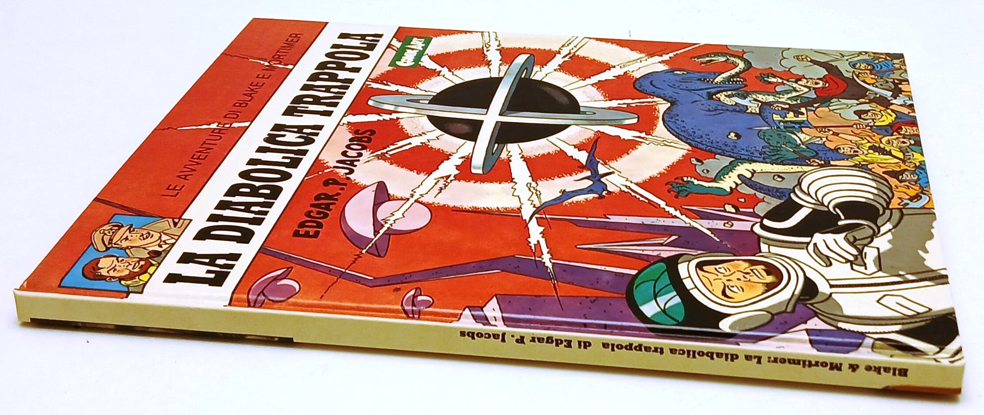 FV- BLAKE E MORTIMER LA DIABOLICA TRAPPOLA - JACOBS - COMIC ART - 1986 - C - G25