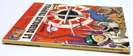 FV- BLAKE E MORTIMER LA DIABOLICA TRAPPOLA - JACOBS - COMIC ART - 1986 - C - G25