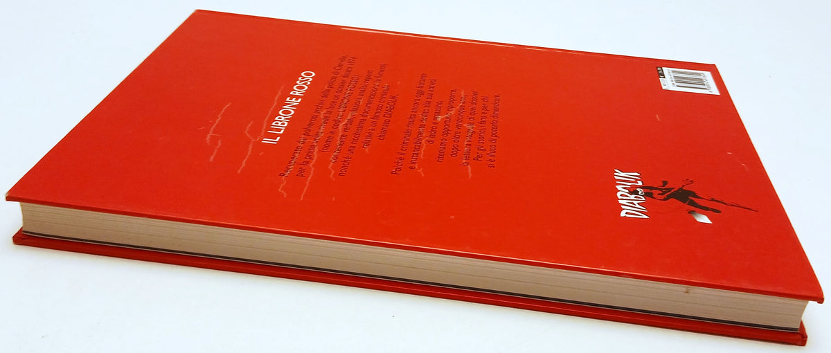 FV- DIABOLIK IL LIBRONE ROSSO - GIUSSANI - MONDADORI - 1a ED. 2001- C- N25