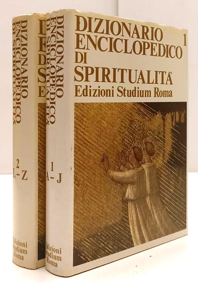 LD- DIZIONARIO ENCICLOPEDICO DI SPIRITUALITA' 2 VOLUMI- STUDIUM- 1976- CS-YFS601