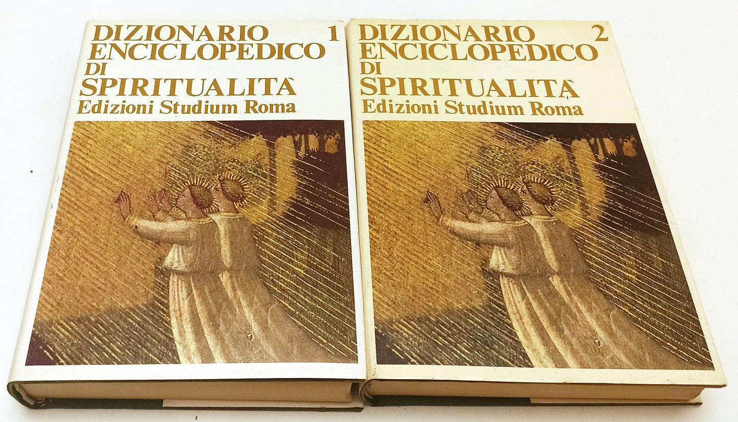 LD- DIZIONARIO ENCICLOPEDICO DI SPIRITUALITA' 2 VOLUMI- STUDIUM- 1976- CS-YFS601