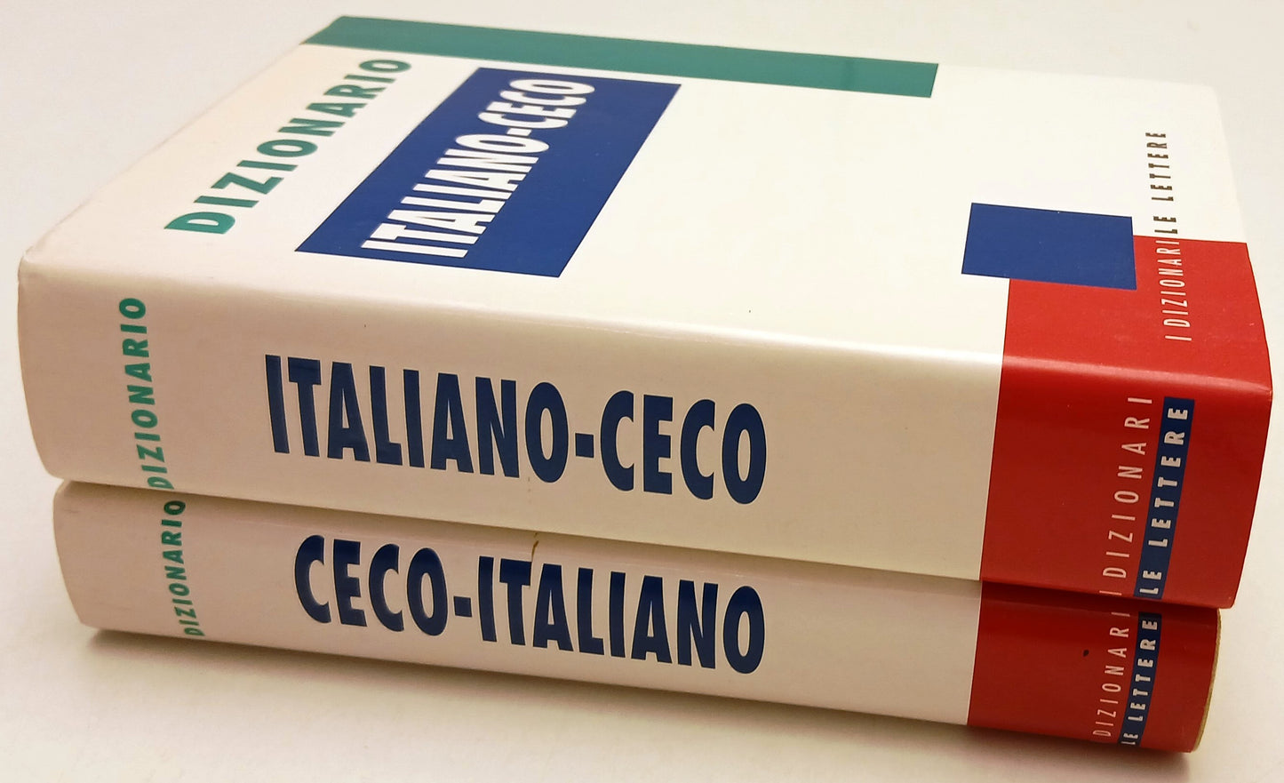 LZ- DIZIONARIO CECO-ITALIANO 2 VOLUMI -- LE LETTERE - I DIZIONARI --- CS- YFS661