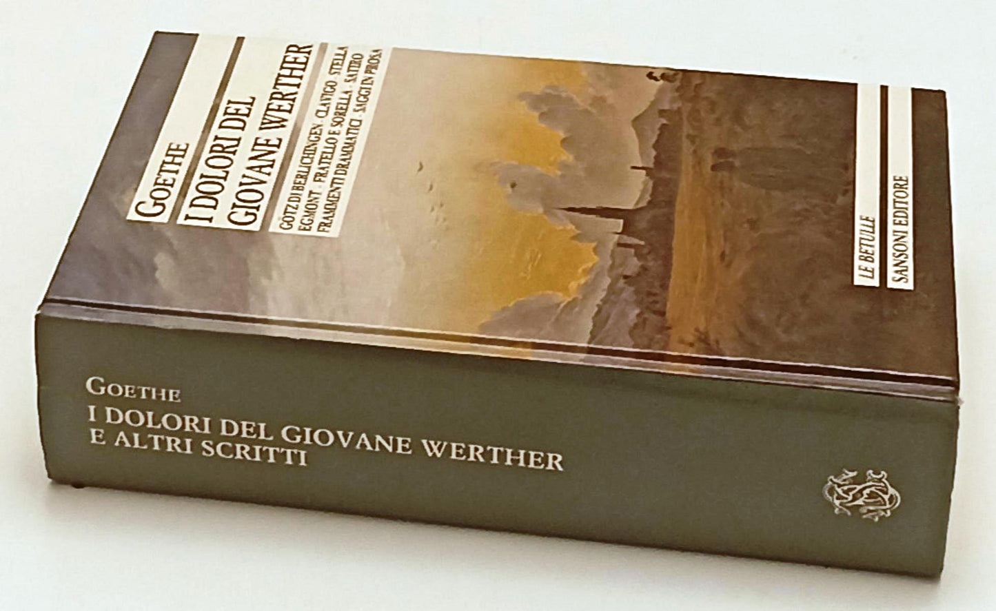 LN- I DOLORI DEL GIOVANE WERTHER - GOETHE- SANSONI- LE BETULLE-- 1990- C- YFS672