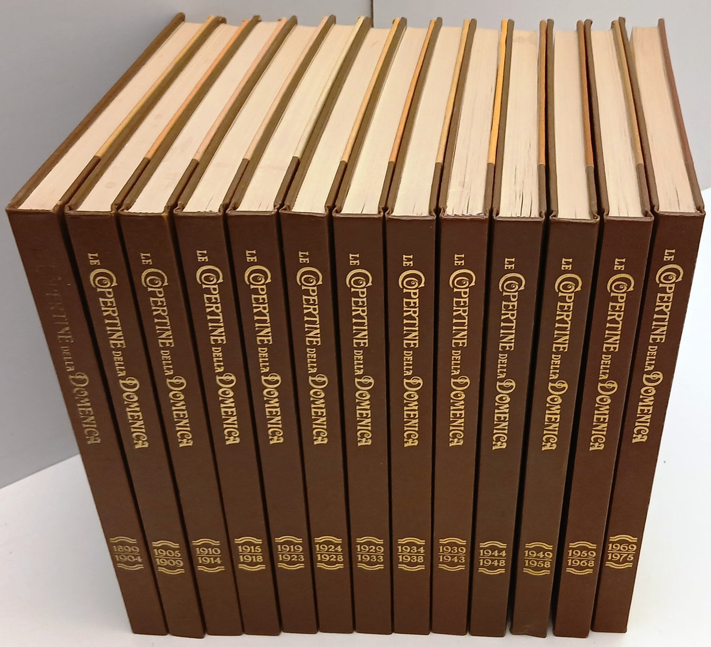 Le copertine della Domenica del Corriere 13 volumi 1899/1975 completa - BLCG1