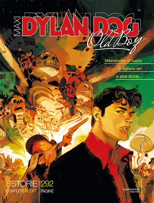 FB- DYLAN DOG MAXI N.28 OLD BOY MEZZANOTTE DI FUOCO -- BONELLI - 2016 - B - A23