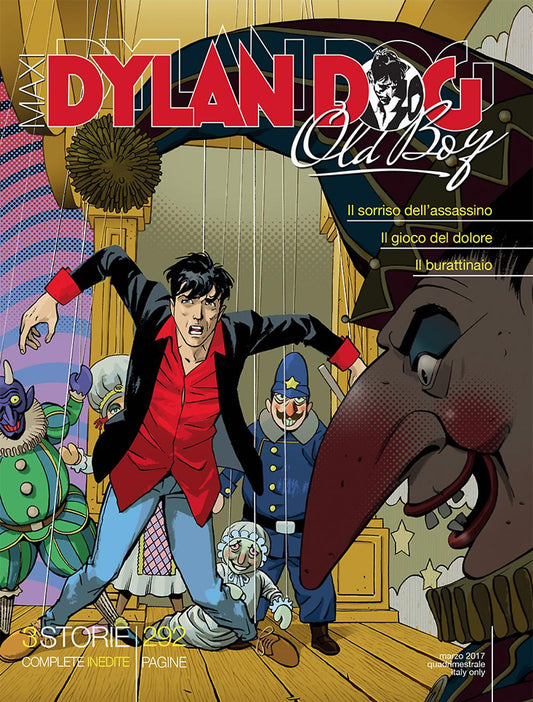 FB- DYLAN DOG MAXI N.29 OLD BOY SORRISO DELL'ASSASSINO -- BONELLI - 2017- B- A23