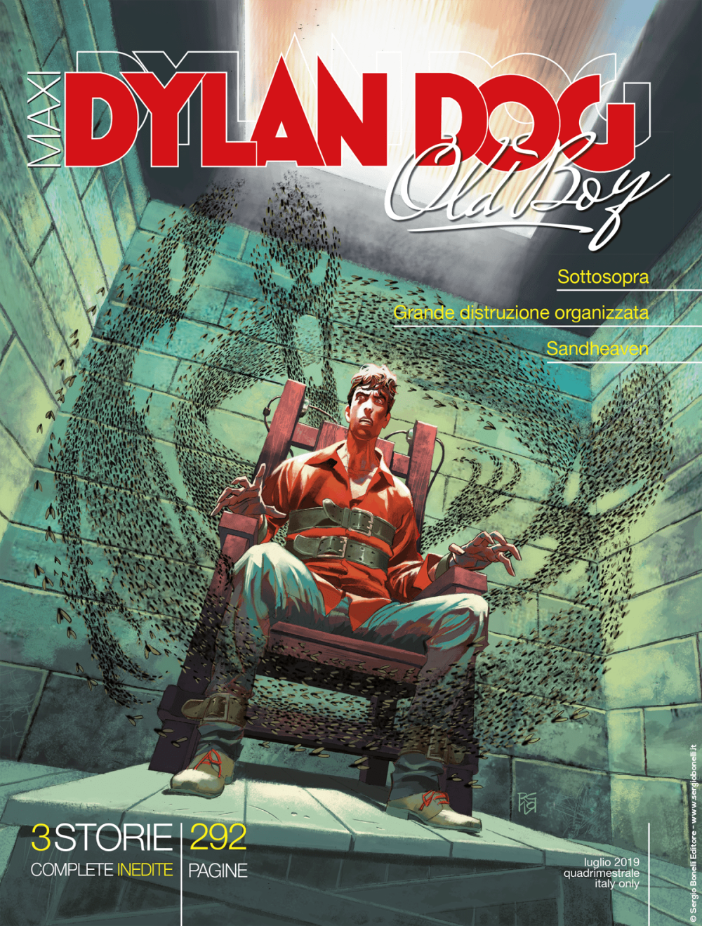 FB- DYLAN DOG MAXI N.36 OLD BOY SOTTOSOPRA -- BONELLI - 2019 - B - A23