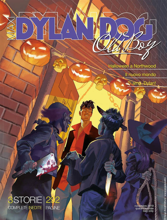 FB- DYLAN DOG MAXI N.37 HALLOWEEN A NORTHWOOD -- BONELLI - 2019 - B - TBX