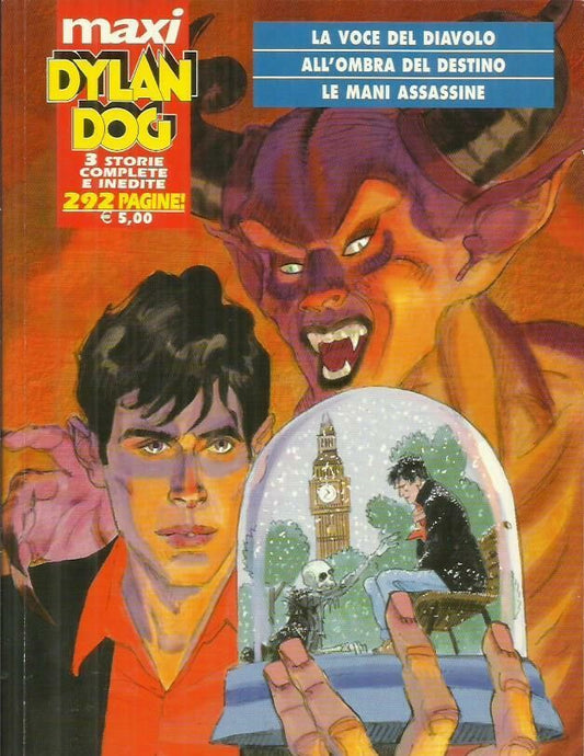 FB- DYLAN DOG MAXI N.5 LA VOCE DEL DIAVOLO -- BONELLI - 2002 - B - TBX